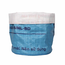 Cambodia CLEARANCE Recycled Feed Bag Planter Blue-White Medium
