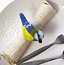 CLEARANCE Blue Bird Felt Napkin Ring