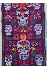 Guatemala Sugar Skull Table Runner (4'2"), Guatemala