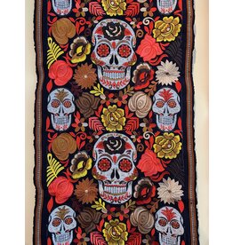 Guatemala Sugar Skull Table Runner (17x102)