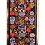 Guatemala Sugar Skull Table Runner (17x102)