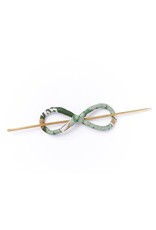 India Upcycled Sari Infinity Hair Pin, India