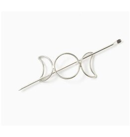 India Indukala Moon Phase Hair Pin