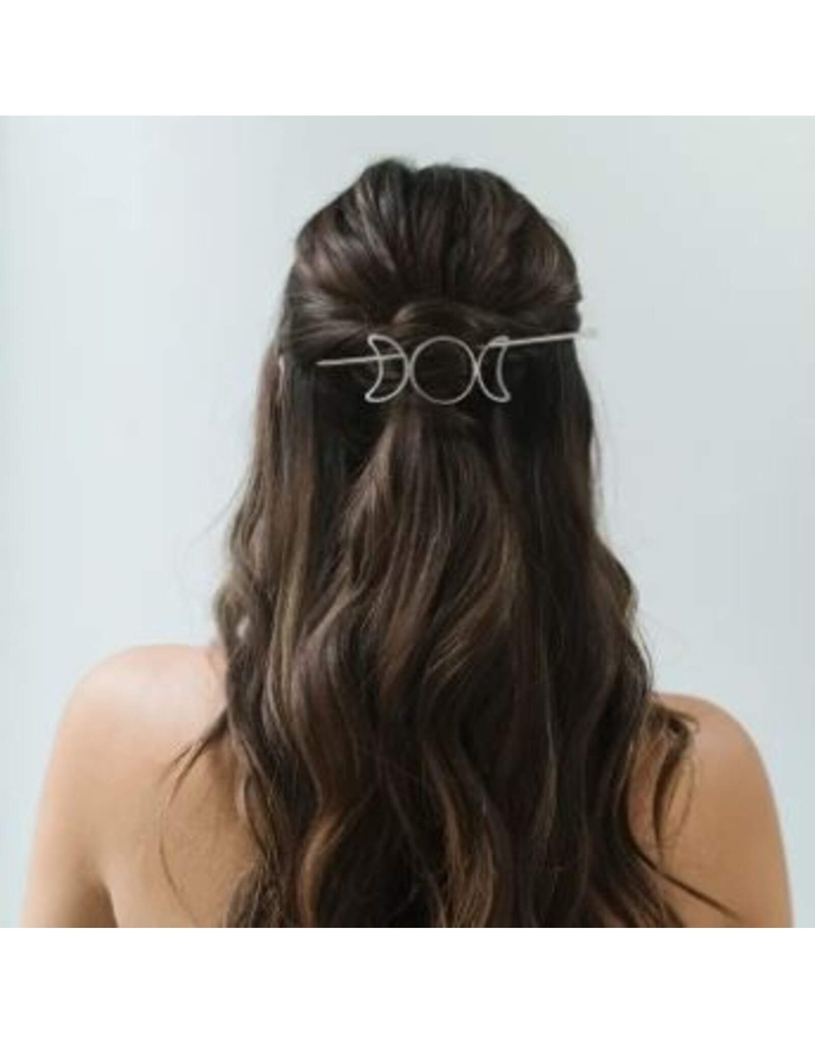 India Indukala Moon Phase Hair Pin
