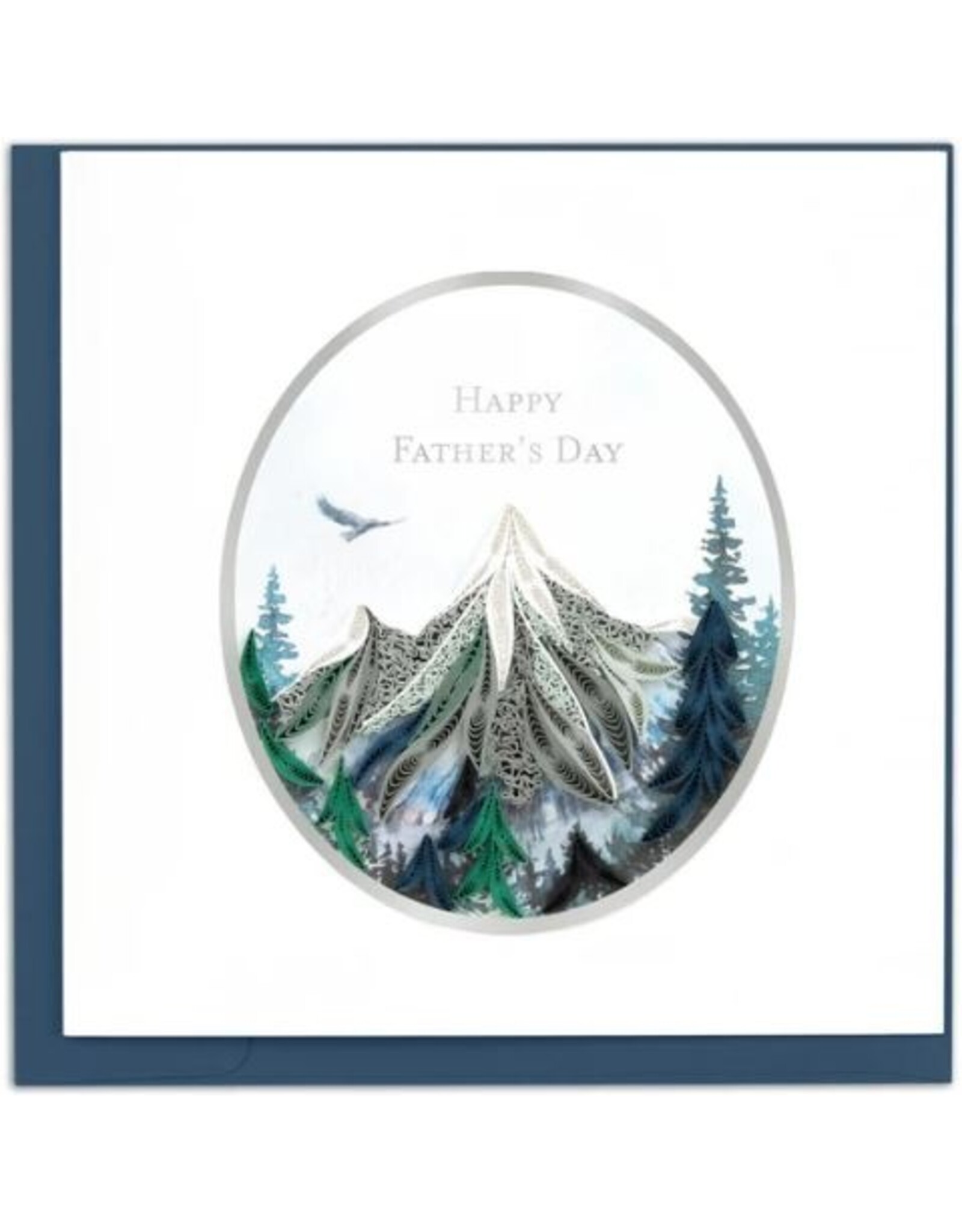 Vietnam Quilled Father's Day Mountain Card, Vietnam