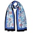 India Framed Floral Silk Stole