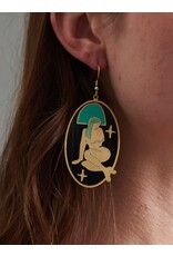 India Curio Earrings, India