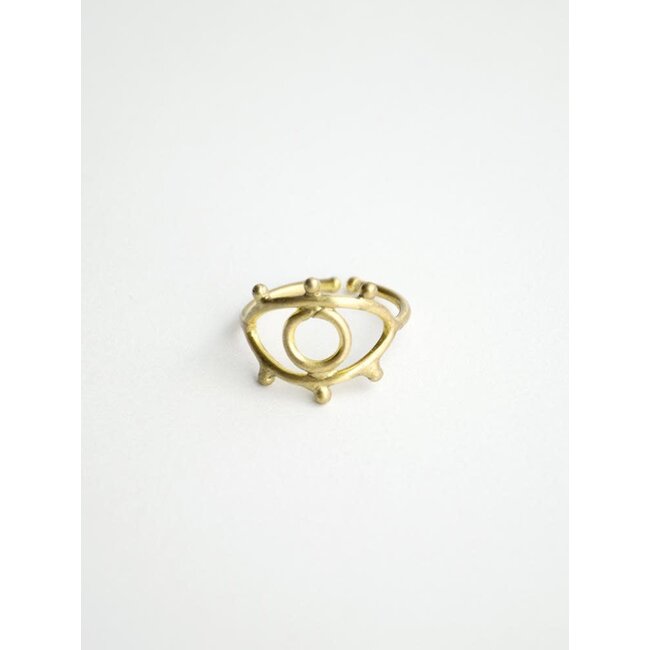 Eye to Eye Ring - Gold