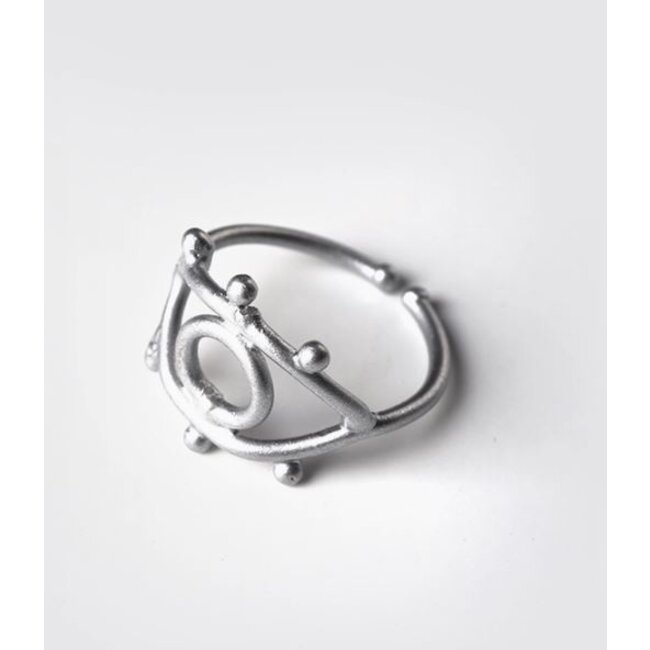 Eye to Eye Ring - Silver