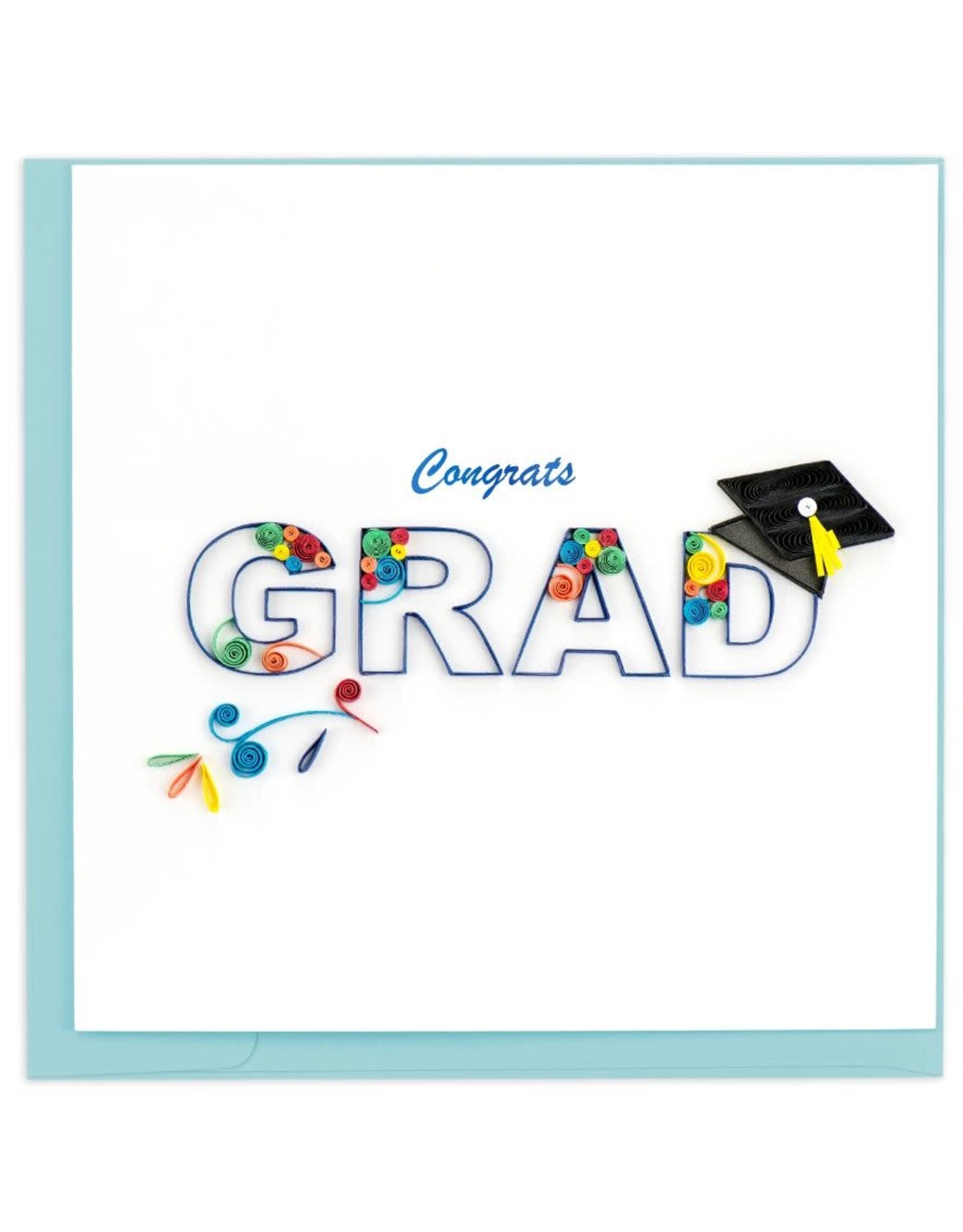 Vietnam Quilled Congrats Grad Card, Vietnam
