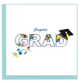 Vietnam Quilled Congrats Grad Card, Vietnam