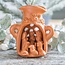 Guatemala Terracotta Vessel Nativity