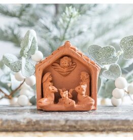 Guatemala Terracotta Stable Nativity, Guatemala