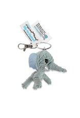 Thailand String Doll Keychain - Ellie the Elephant, Thailand