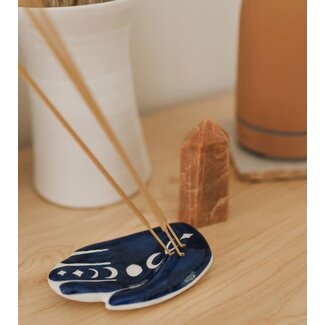 India Jalini Hand Incense Holder