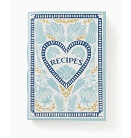 India Recipe Journal - Heart Cover, India