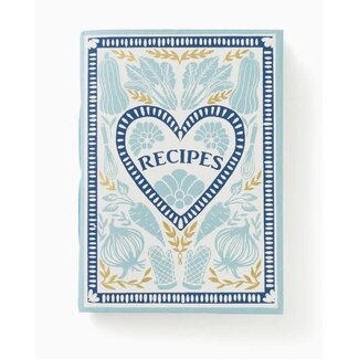 India Recipe Journal - Heart Cover