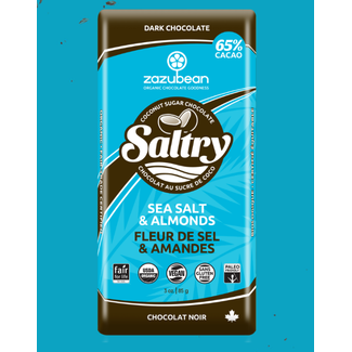 Zazubean Saltry - Sea Salt & Almonds 85g