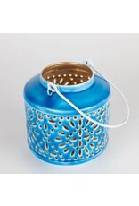 India Blue Mini Hanging Lantern, India