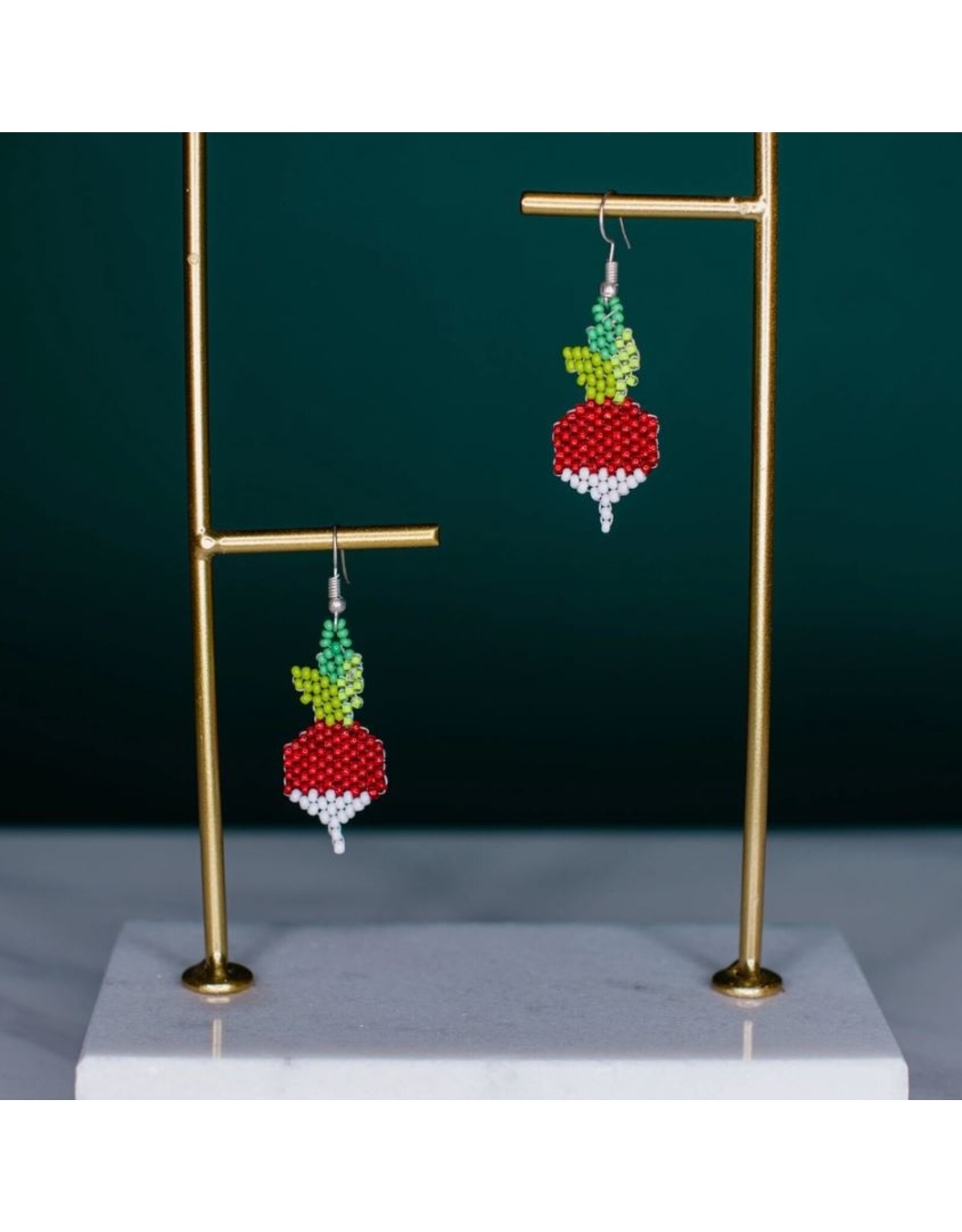 Guatemala Beaded Summer Earrings, Guatemala