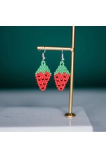 Guatemala Beaded Summer Earrings, Guatemala