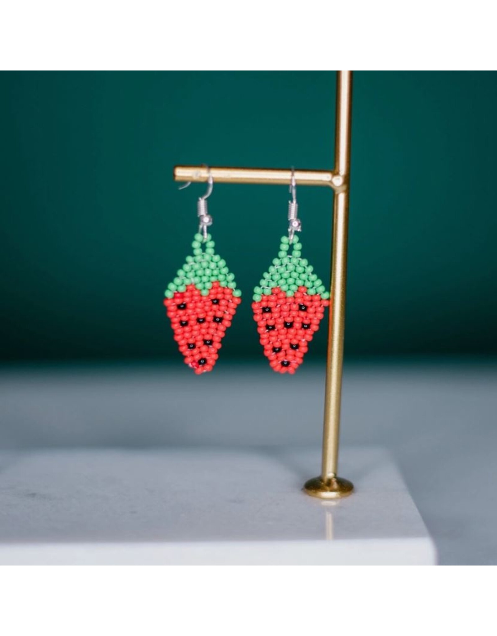 Guatemala Beaded Summer Earrings, Guatemala