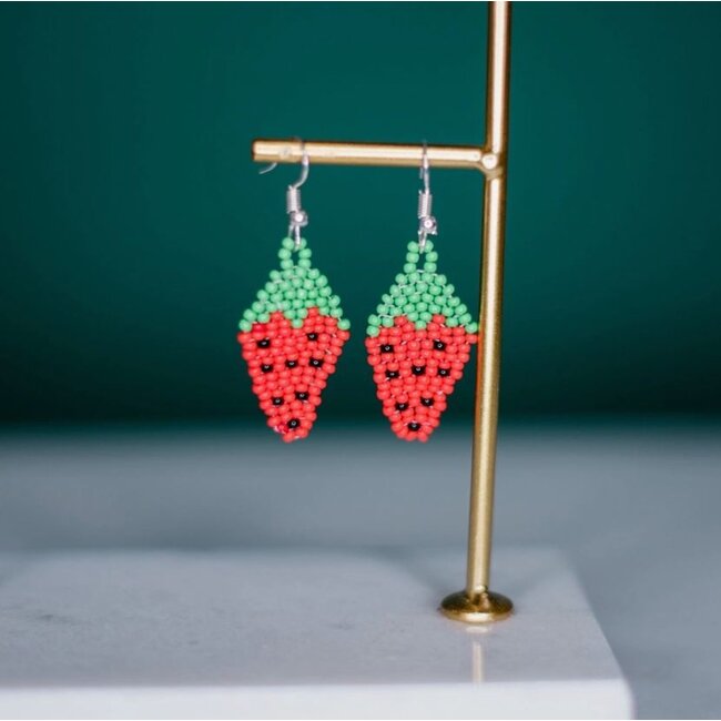 Beaded Summer Earrings