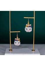 Guatemala Beaded Summer Earrings, Guatemala