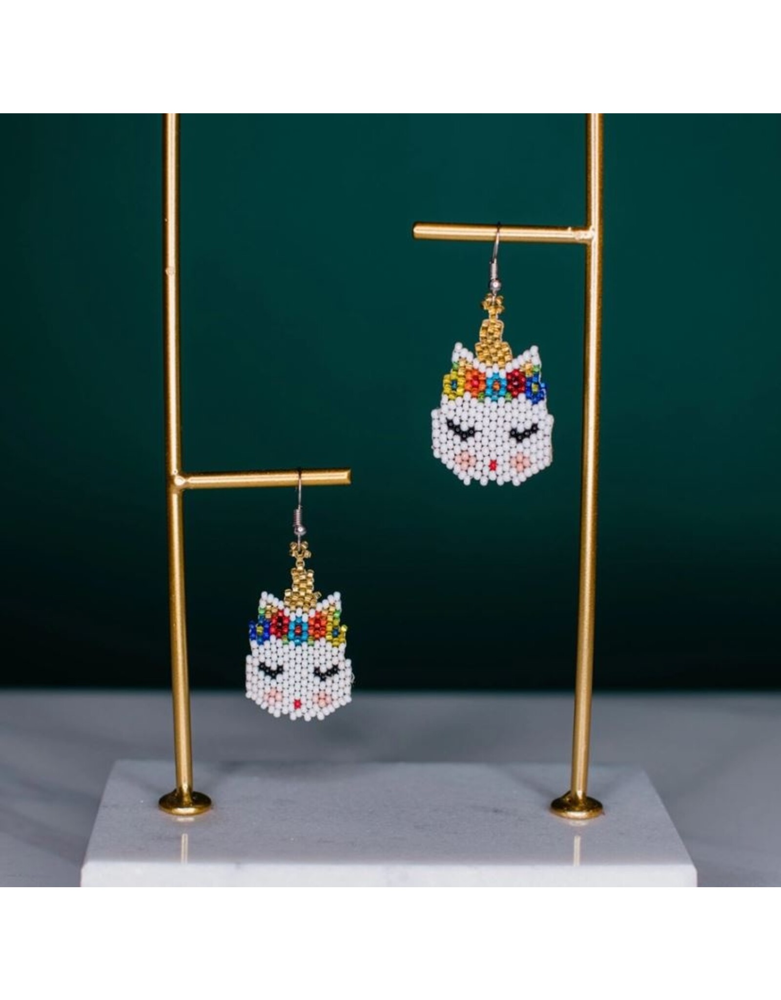 Guatemala Beaded Summer Earrings, Guatemala