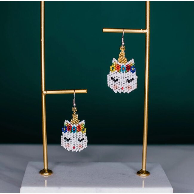 Beaded Summer Earrings