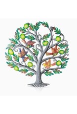 Haiti Apple Tree w/ Birds Cut Metal, Haiti