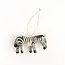 Kenya Zebra Ornament
