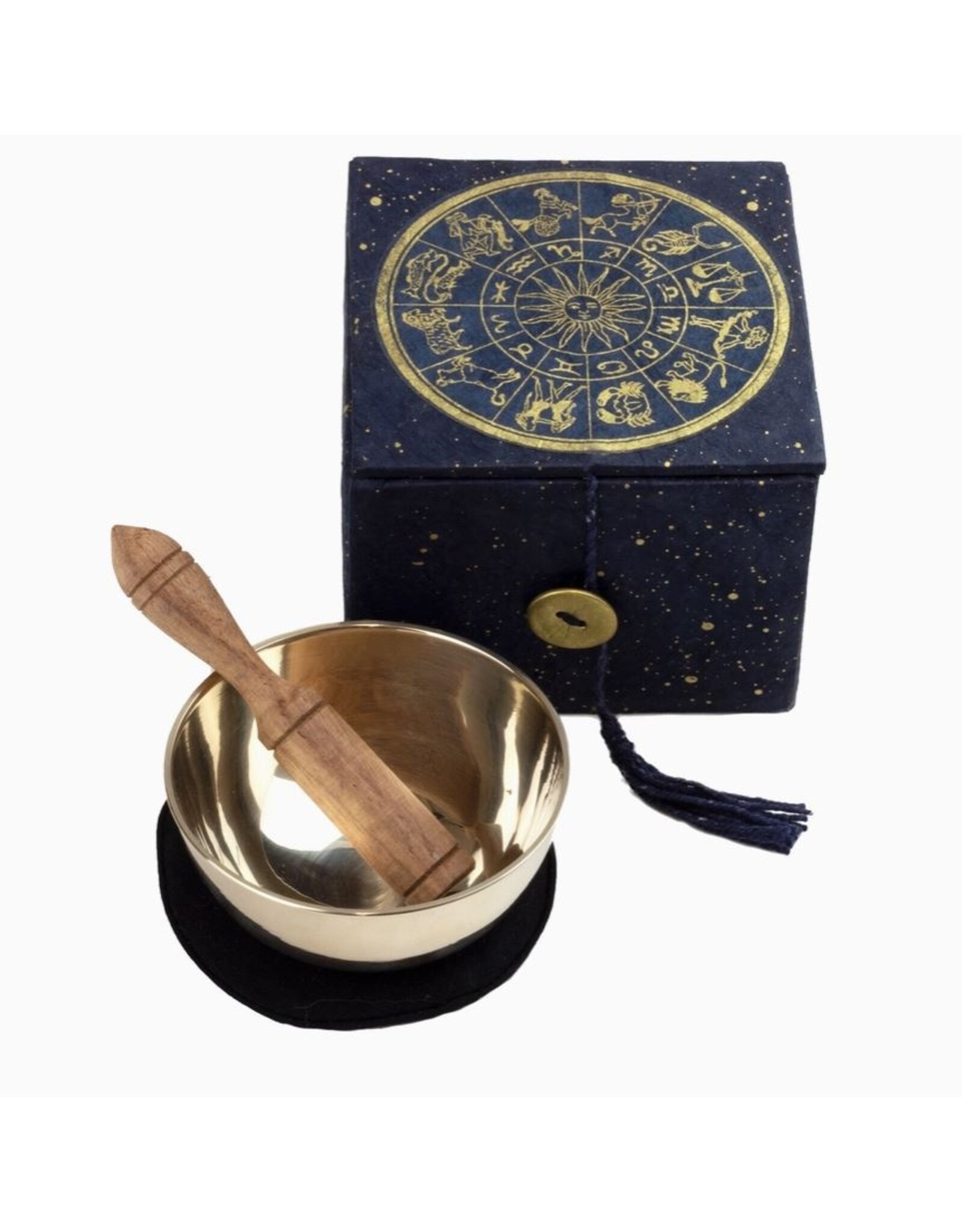 Nepal 3" Astrology Mini  Singing Bowl, Nepal
