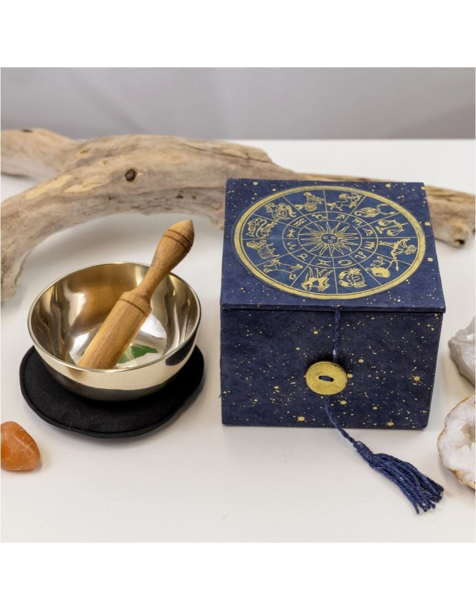 Nepal 3" Astrology Mini  Singing Bowl, Nepal