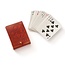 India Embossed Leather Playing Cards Set
