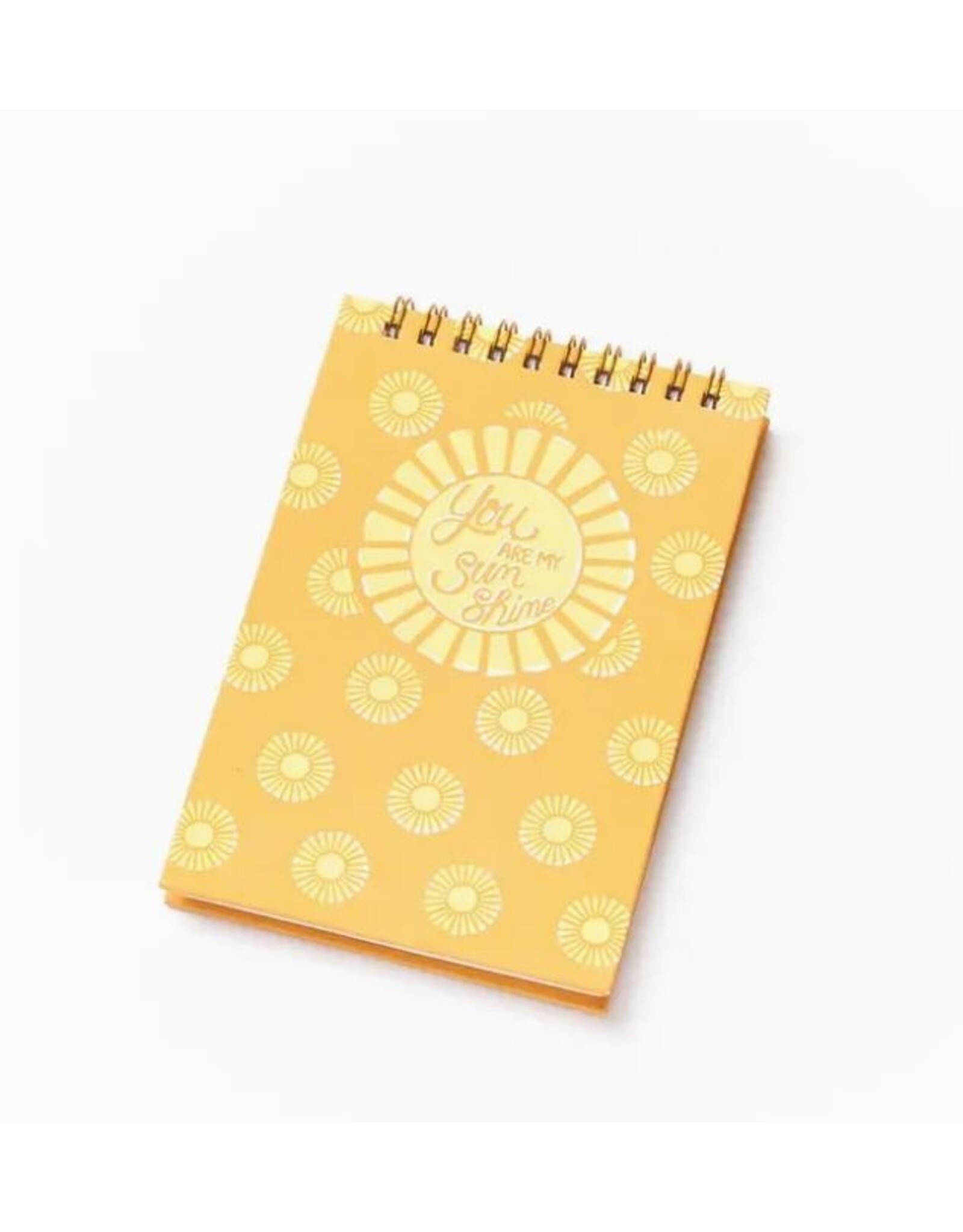 India Anju Sunshine 4x6 Spiral Notebook