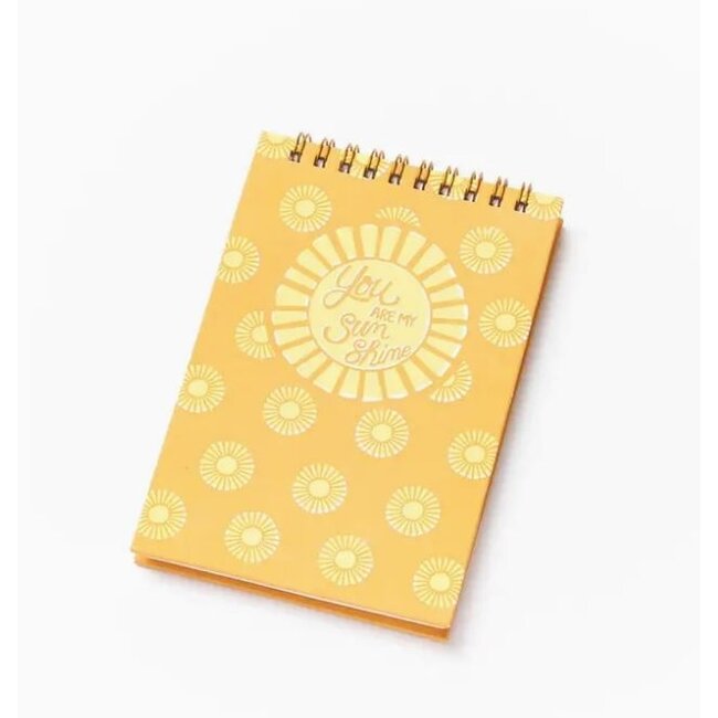 CLEARANCE Anju Sunshine 4x6 Spiral Notebook