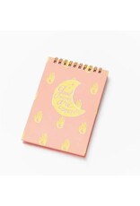 India Anju Hamsa Moon 4x6 Spiral Notebook