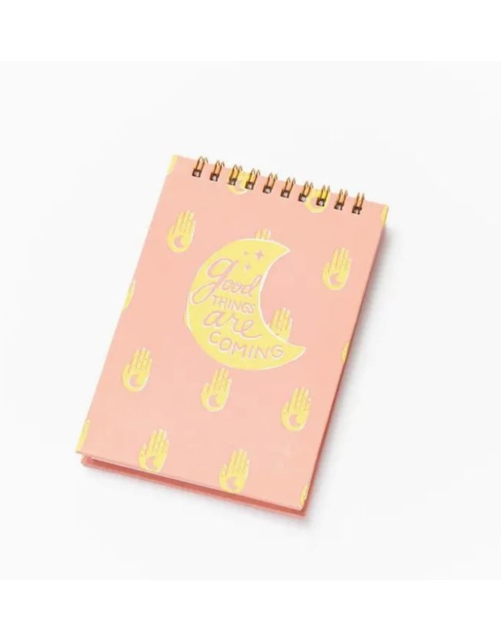 India Anju Hamsa Moon 4x6 Spiral Notebook