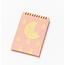 Anju Hamsa Moon 4x6 Spiral Notebook