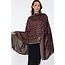 India Jamevar Shawl - Plum Multi