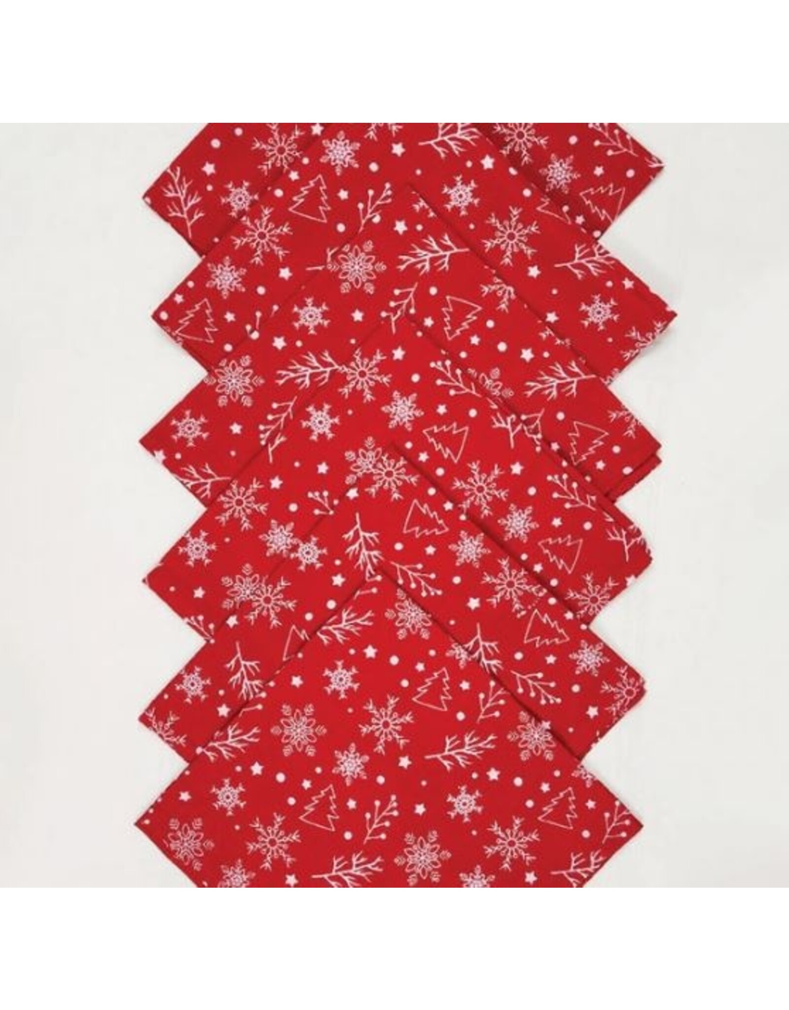 India Holiday Napkin - Red, India