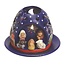 Peru Mountain Tea Light Nativity