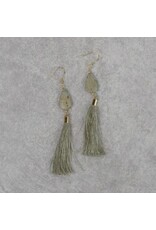 India Kala Tassel Dangle Earrings, India