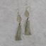 India Kala Tassel Dangle Earrings