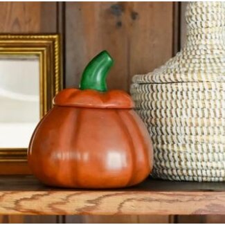 Kenya CLEARANCE Soapstone Pumpkin Treasure Box