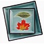 CLEARANCE Aqua Leaves Soapstone Dish