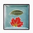 Kenya Aqua Leaves Soapstone Dish