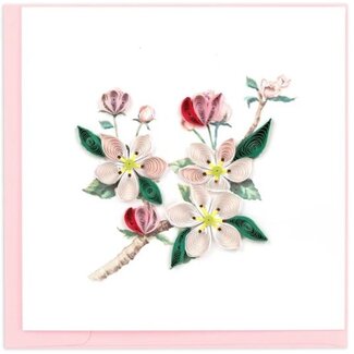 Vietnam Quilling Card - Apple Blossom