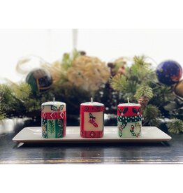 South Africa Holiday Votive Candle, South Africa